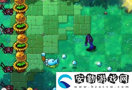 植物大戰(zhàn)僵尸雜交版冒險(xiǎn)37關(guān)怎么清理墓碑