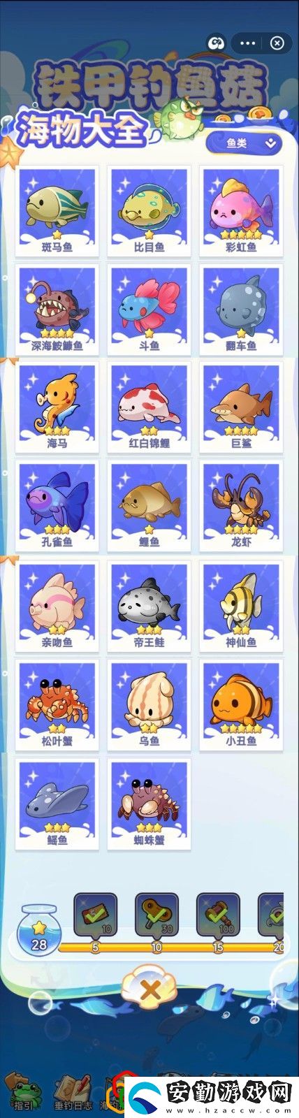 鐵甲釣魚菇圖鑒