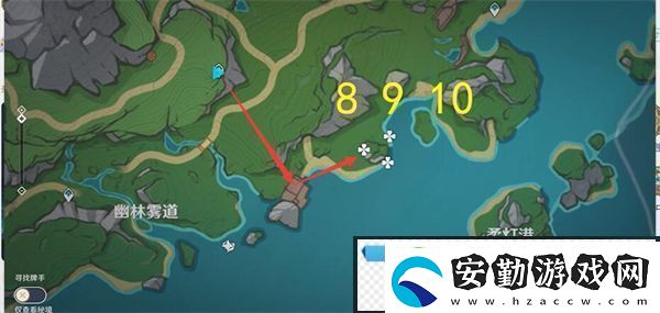 原神4.2仙靈位置在哪里