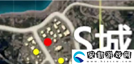 和平精英s城軍火庫位置