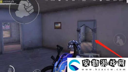 和平精英s城軍火庫位置