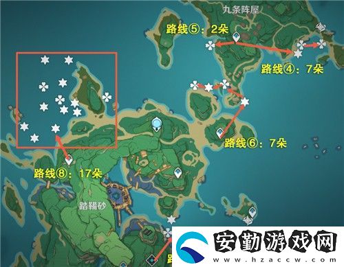 原神海靈芝位置圖
