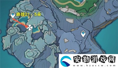 原神海靈芝位置圖