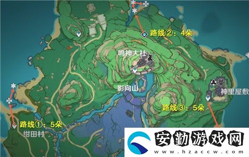原神海靈芝位置圖