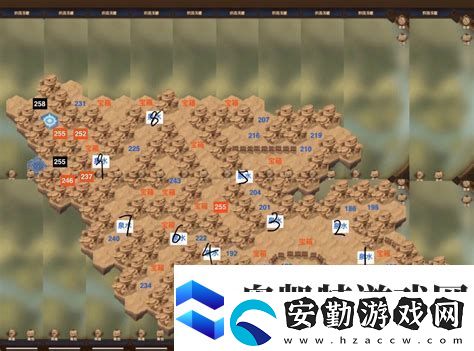 劍與遠(yuǎn)征熾流戈壁攻略路線圖