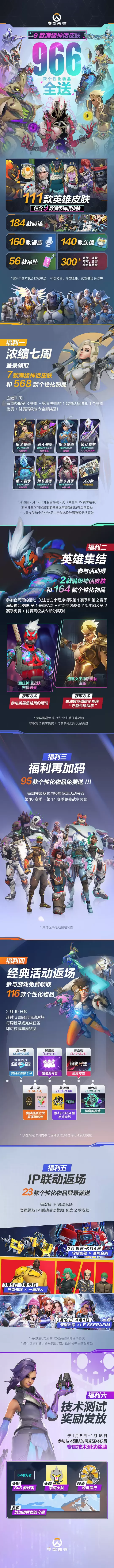 守望先鋒國服回歸福利公布