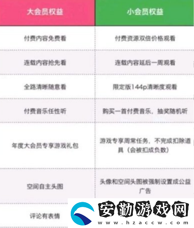 年度小會員是什么